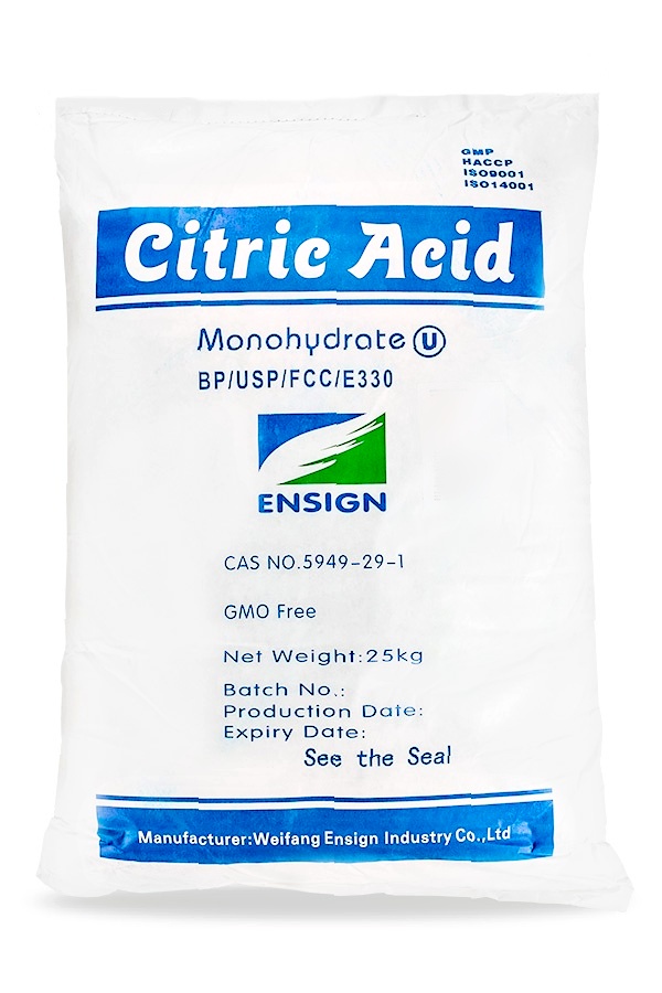 Kyselina citrónová 25kg