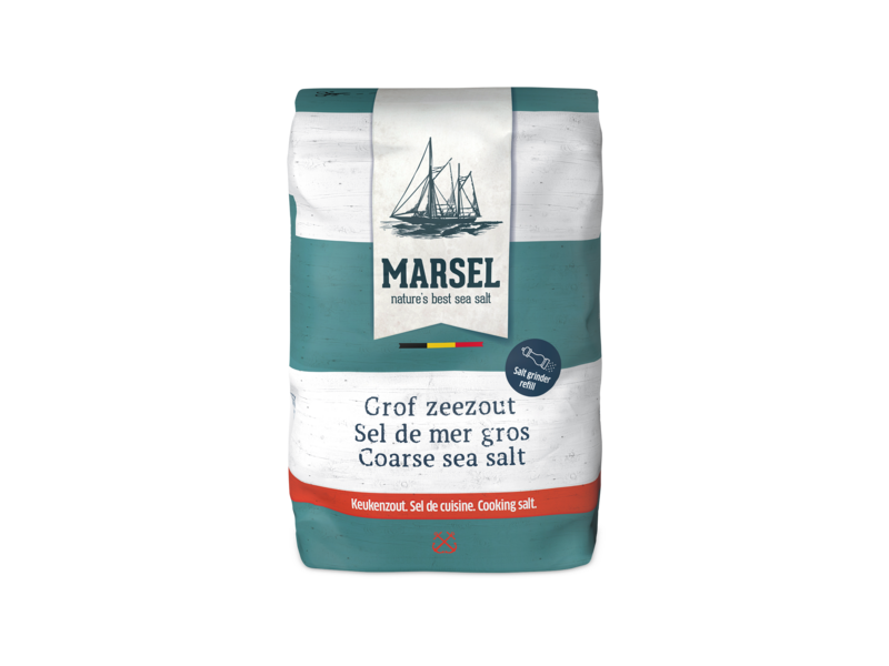 MARSEL® Morská jedlá soľ hrubá 1kg