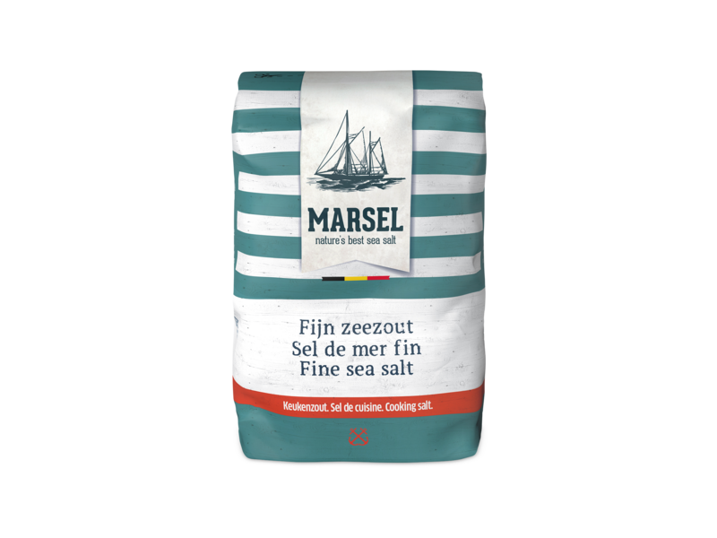 MARSEL® Morská jedlá soľ jemnná 1kg