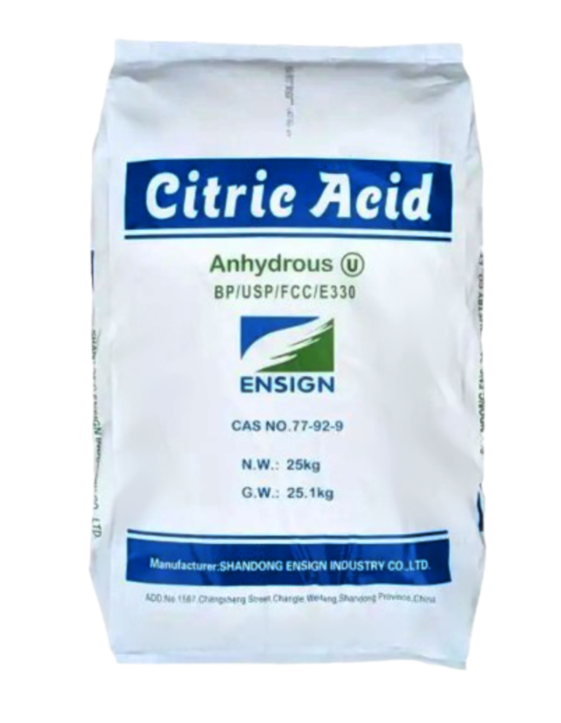 Kyselina citrónová bezvodá 25kg
