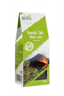 Biova® Havajská čierna lávová soľ 150g