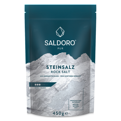 SALDORO® Hrubozrnná kamenná soľ 450g